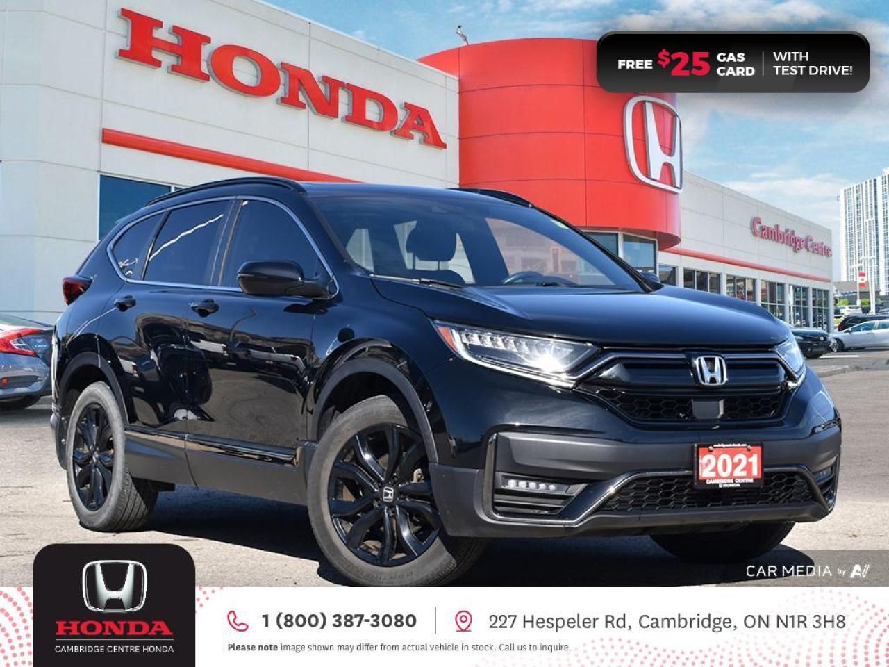 Used 2021 Honda CR-V Black Edition REARVIEW CAMERA | GPS NAVIGATION | HONDA SENSING TECHNOLOGIES for sale in Cambridge, ON