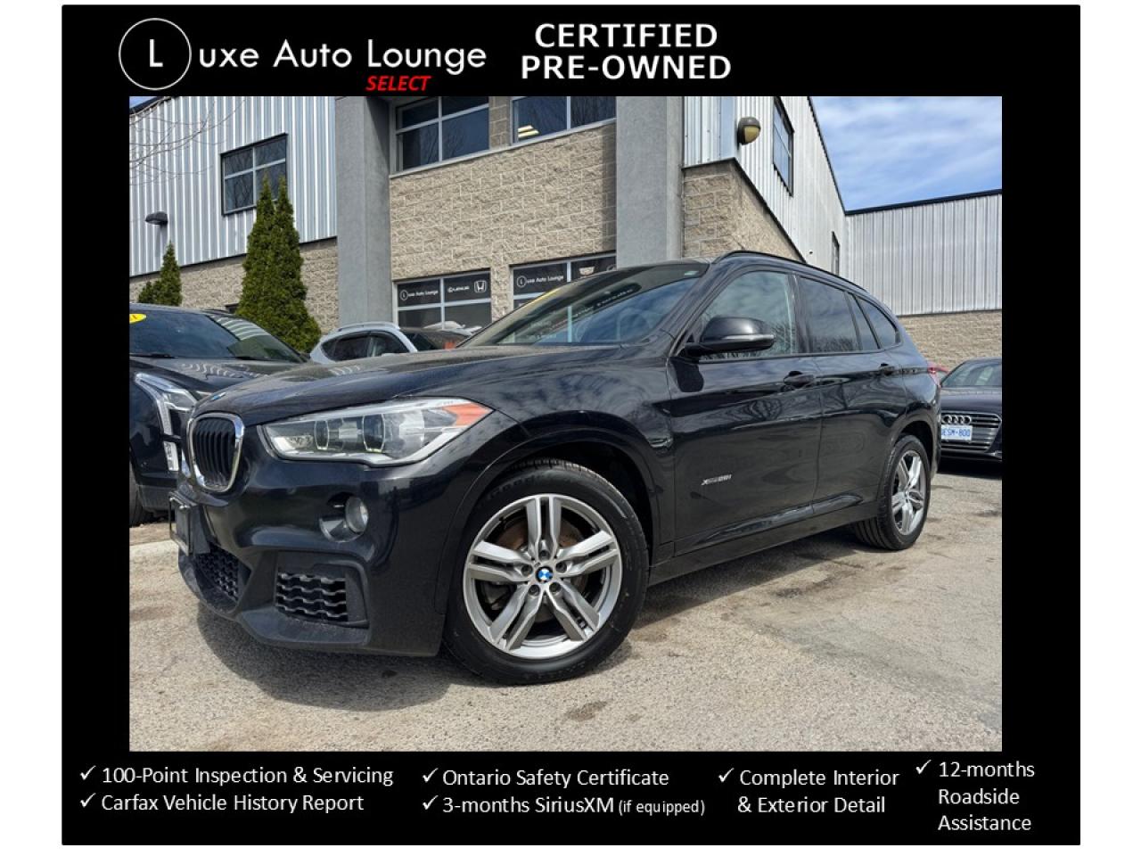 Used 2017 BMW X1 28I XDRIVE, LEATHER, PANO ROOF, HEATED SEATS! for sale in Orleans, ON