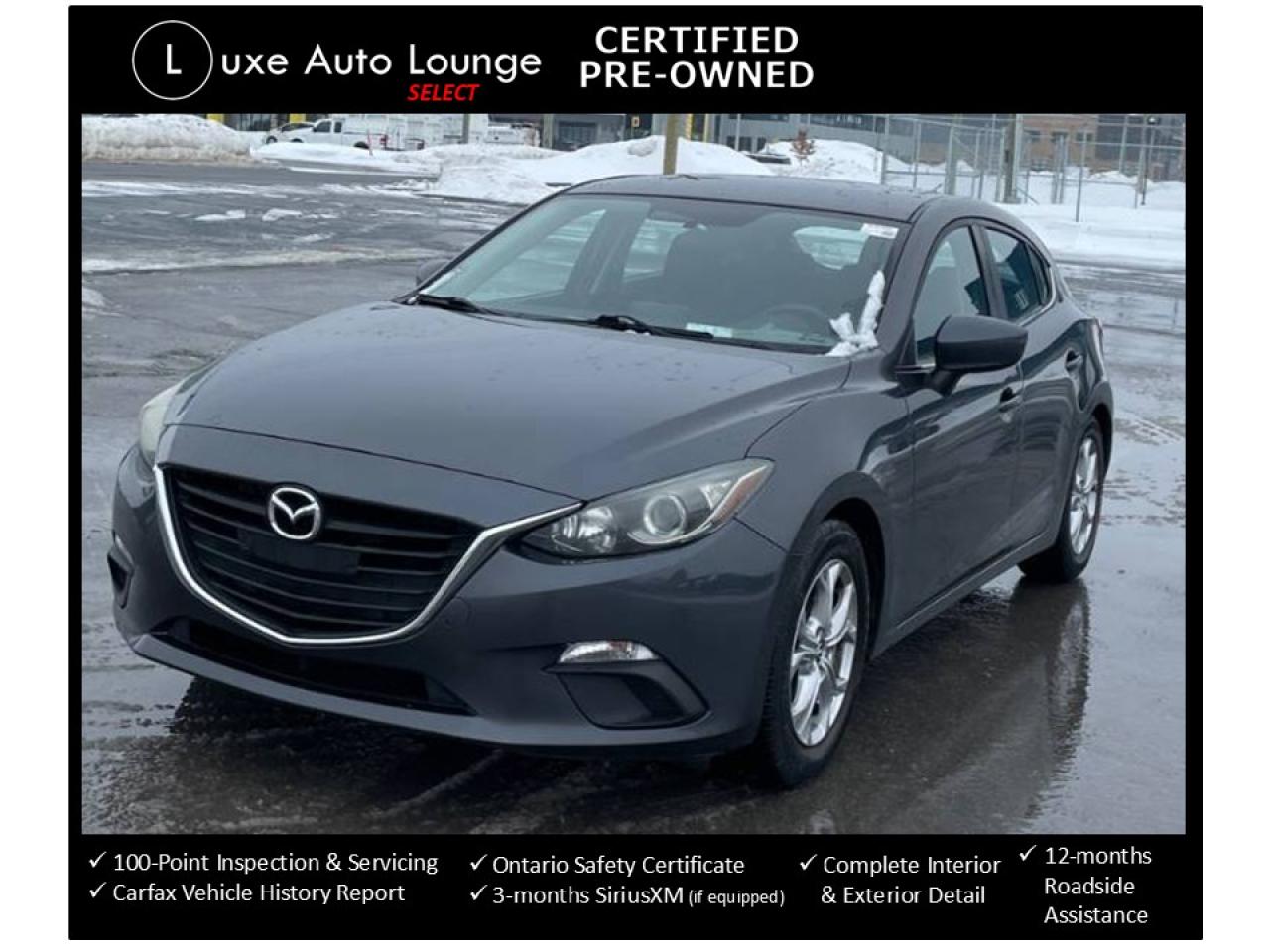 Used 2014 Mazda MAZDA3 GS SKY ACTIV HATCH! POWER GROUP, AUTO, BACK-UP CAM for sale in Orleans, ON