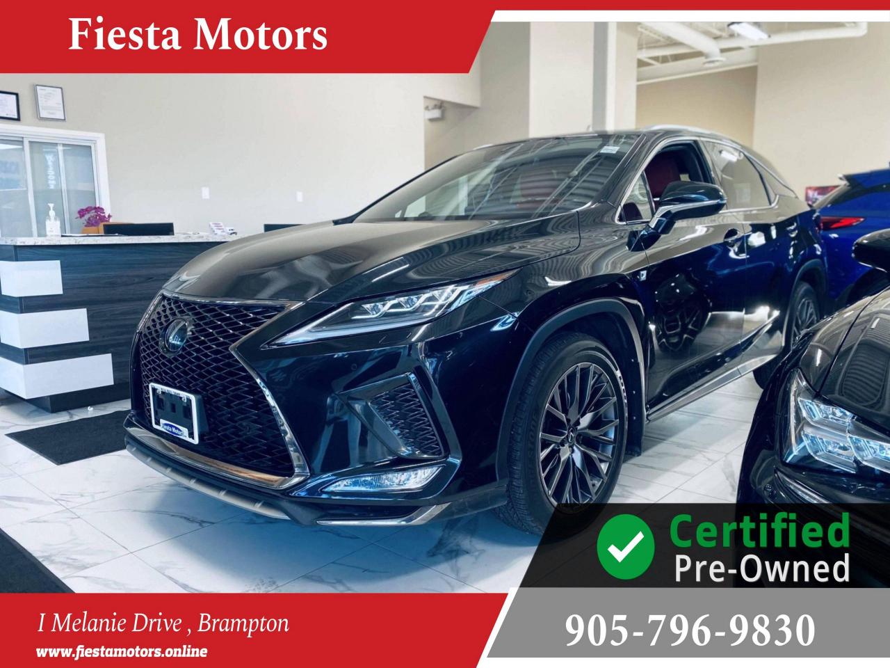 Used 2021 Lexus RX 350,F-SPORT, AWD, LEATHER SEAT, SUNROOF, BLUETOOTH, NAVI, AUX, BACKUP CAMERA! for sale in Brampton, ON