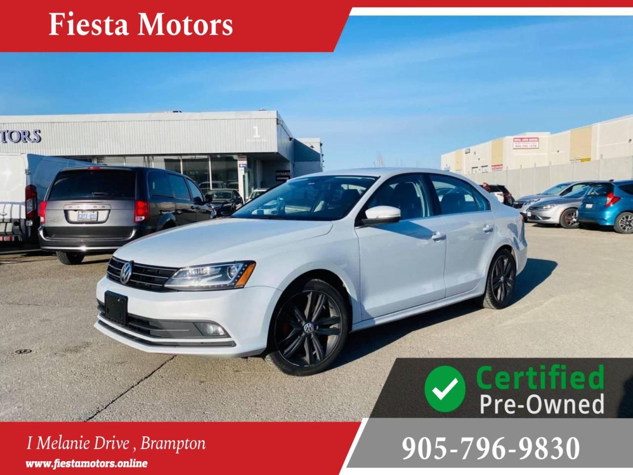 Used 2017 Volkswagen Jetta Highline, Leather Seat, Navi, Backup Camera, SunRoof, Bluetooth,1 YEAR POWERTRAIN WARRANTY - UNLIMITED KMS INCLUDED! for sale in Brampton, ON