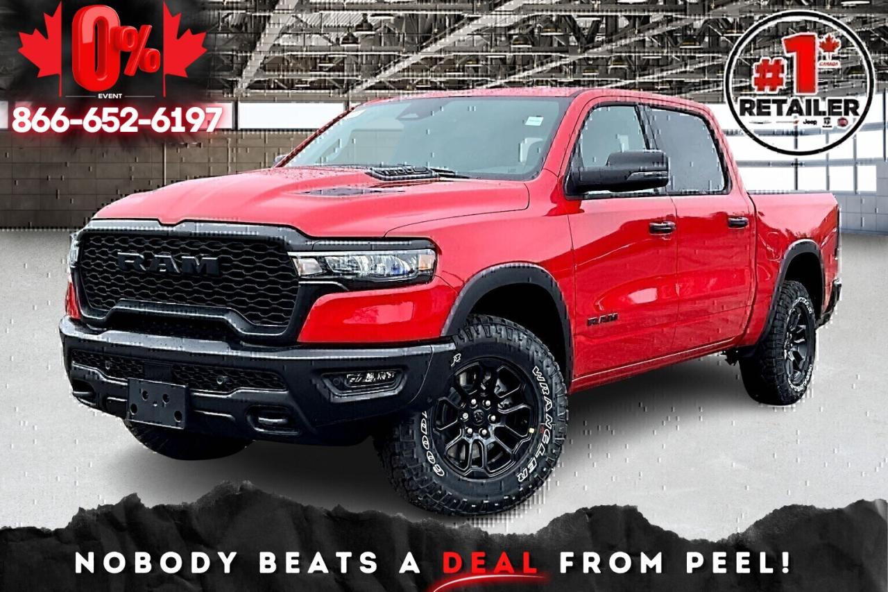 New 2025 RAM 1500 REBEL CREW | Sport Hood | 12