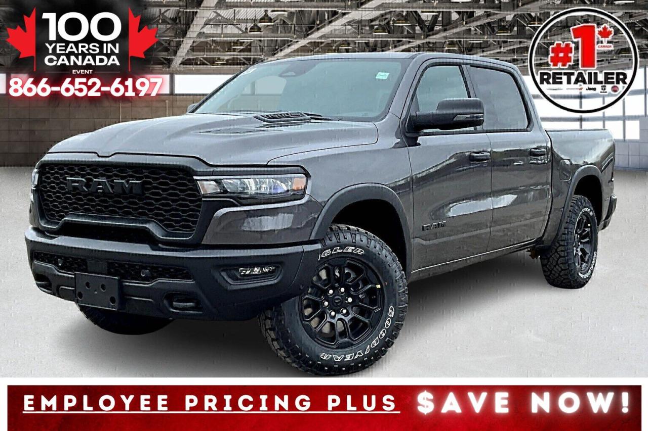 New 2025 RAM 1500 REBEL CREW | Sport Hood | 12