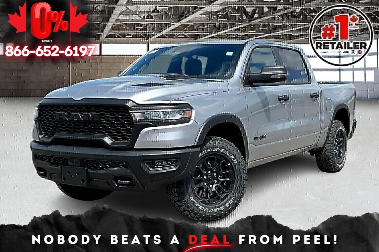 New 2025 RAM 1500 REBEL CREW | Sport Hood | 12
