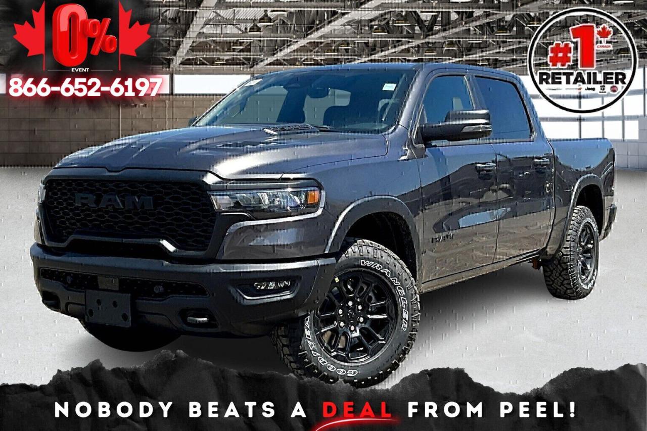New 2025 RAM 1500 REBEL CREW | LEVEL 1 EQUIP | 3.0L HURRICANE | 4X4 for sale in Mississauga, ON