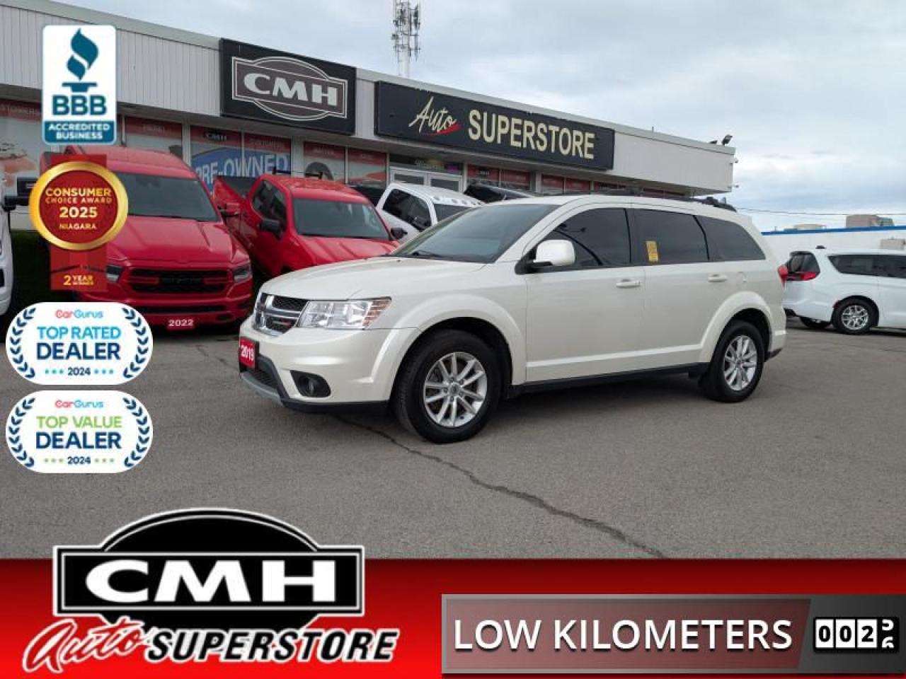 2019 Dodge Journey SXT  **LOW KMS - 7 PASSENGER - V6**