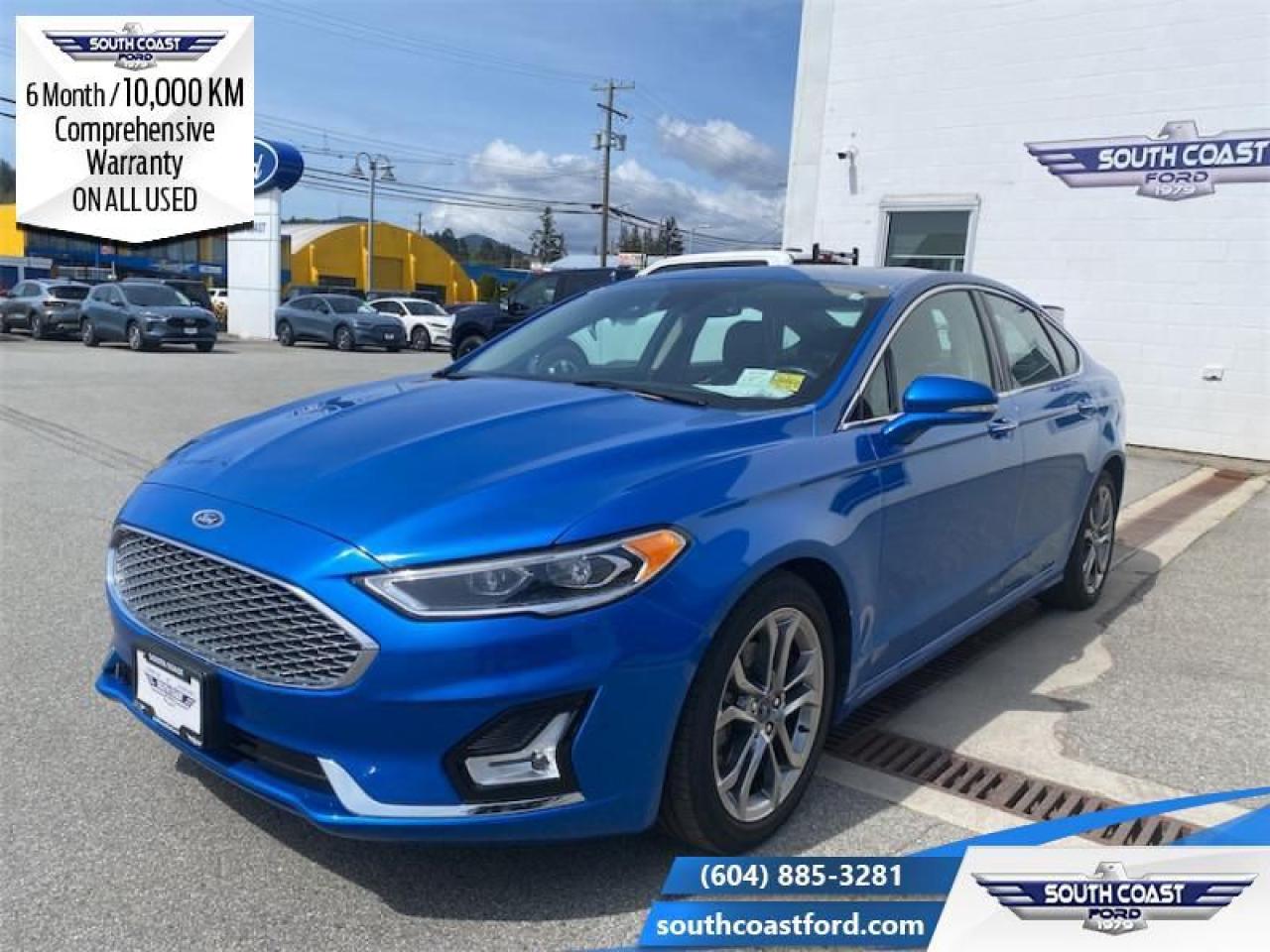 Used 2020 Ford Fusion Hybrid Titanium  - Leather Seats for sale in Sechelt, BC