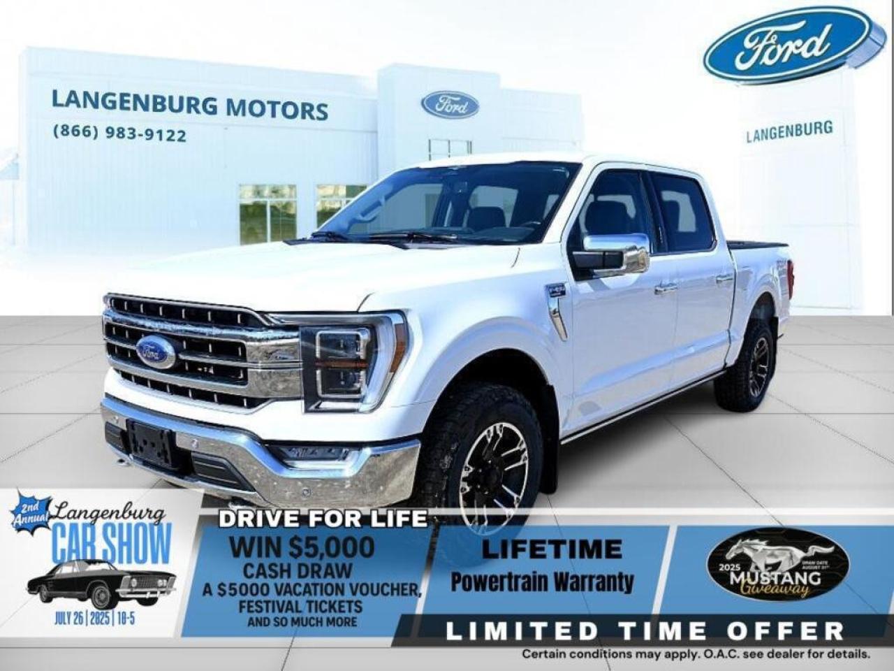 <BR>Welcome to Langenburg Motors, your premier destination offers a wide selection of high-quality used vehicles that deliver exceptional value and performance. Each pre-owned vehicle on our lot is handpicked, thoroughly inspected, and reconditioned to meet our rigorous standards.<BR> <BR>Our dedicated management team and five-star sales and support staff are here to ensure you receive the best quality and value in our vehicles, unmatched anywhere else. At Langenburg Motors, you can trust that youre getting top-notch service and expert guidance every step of the way.<BR> <BR>We proudly serve a wide range of areas, including Yorkton, Warman, Prince Albert, Martensville, Regina, Moose Jaw, Swift Current, La Ronge, Weyburn, Estevan, Edmonton, Lloydminster, Calgary, Manitoba, and beyond.<BR> <BR>No matter your situation, we guarantee financing. Whether youre new to Canada, have bad credit, no credit, are a student, or on a work permit were here to help. We work with all major financial institutions to ensure you receive the fastest approval and the lowest rate possible.<BR> <BR>Visit us at 525 Kaiser William Ave, Langenburg, SK to experience Langenburg Motors firsthand. With our NO CREDIT APPLICATION REFUSED policy, everyone is approved, whether you have good credit, bad credit, or no credit. We guarantee approval in 15 minutes or less!<BR> <BR>As Saskatchewans go-to Ford store with the largest selection of used cars, we also offer nationwide shipping. So, no matter where you are in Canada, Langenburg Motors is here to serve you.<BR>Phone: +1 (866) 983-9122<BR>