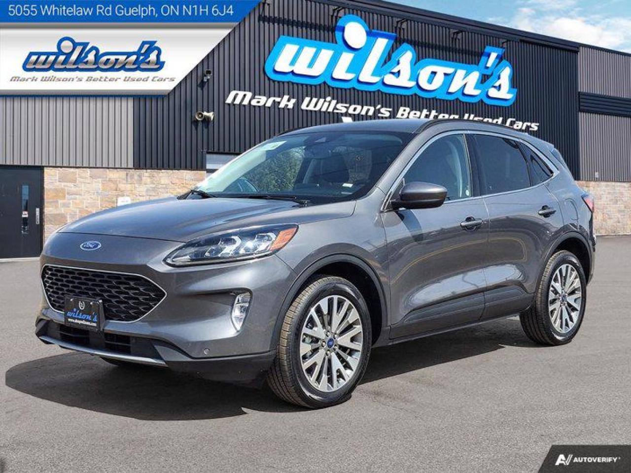 Used 2022 Ford Escape Titanium AWD | Leather | Heated Steering + Seats | Remote Start | Rear Camera | Power Seat | for sale in Guelph, ON