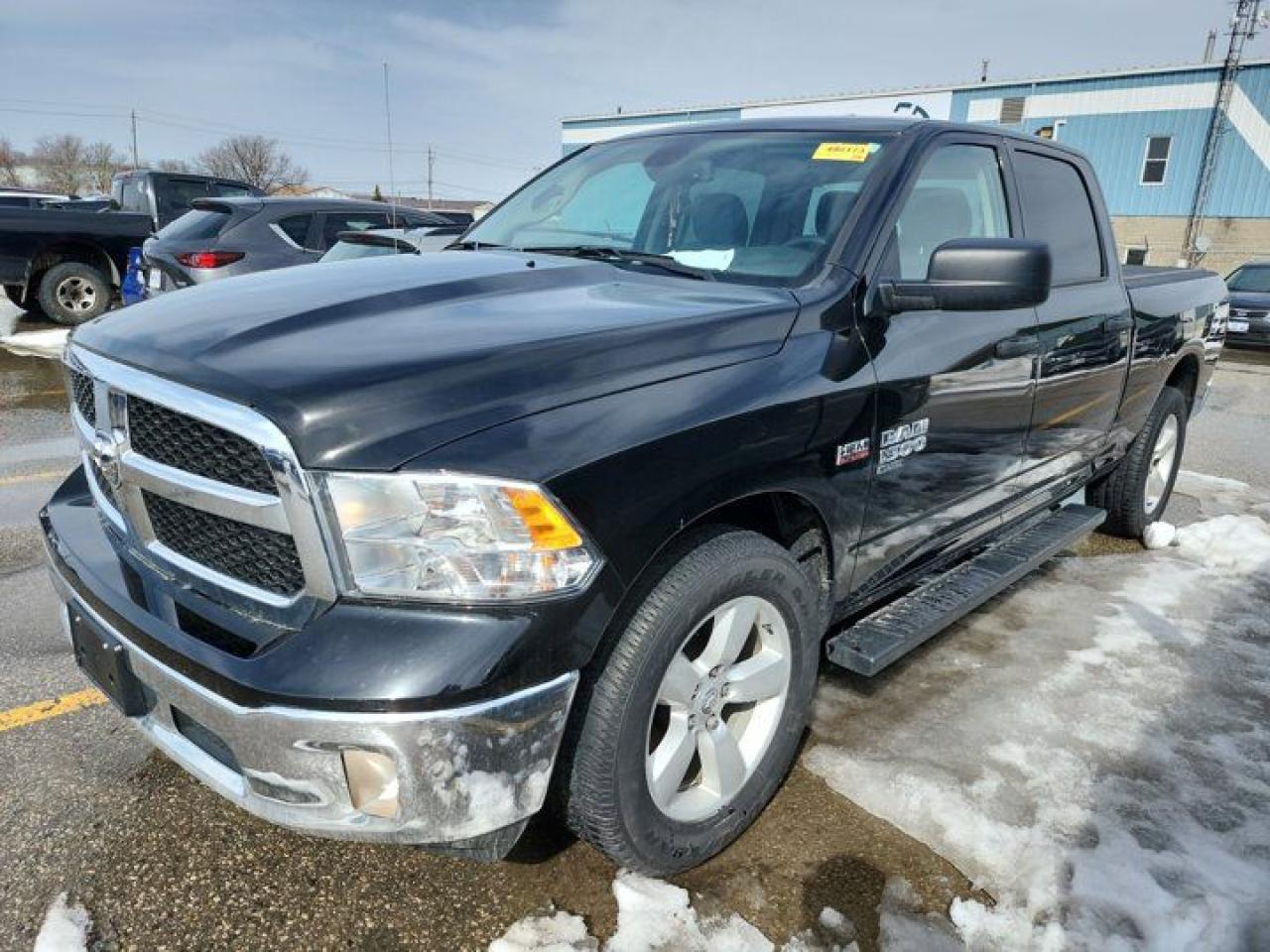 Come see this certified 2023 Ram 1500 Classic Tradesman Crew 4X4 | Hemi | SXT | 3.92 Ratio | Heated Steering + Seats | Remote Start | Power Seat |. Its Automatic transmission and 5.7 L engine will keep you going. This Ram 1500 Classic comes equipped with these options: Reverse Camera, Remote Start, Heated Steering Wheel, Air Conditioning, Heated Seats, Tilt Steering Wheel, Steering Radio Controls, Power Windows, Power Locks, and Traction Control. Stop by and visit us at Mark Wilsons Better Used Cars, 5055 Whitelaw Road, Guelph, ON N1H 6J4.60+ years of World Class Service!450+ Live Market Priced VEHICLES! ONE MASSIVE LOCATION!Free Local Delivery Available!FINANCING! - Better than bank rates! 6 Months No Payments available on approved credit OAC. Zero Down Available. We have expert licensed credit specialists to secure the best possible rate for you and keep you on budget ! We are your financing broker, let us do all the leg work on your behalf! Click the RED Apply for Financing button to the right to get started or drop in today!BAD CREDIT APPROVED HERE! - You dont need perfect credit to get a vehicle loan at Mark Wilsons Better Used Cars! We have a dedicated licensed team of credit rebuilding experts on hand to help you get the car of your dreams!WE LOVE TRADE-INS! - Top dollar trade-in values!SELL us your car even if you dont buy ours! HISTORY: Free Carfax report included.Certification included! No shady fees for safety!EXTENDED WARRANTY: Available30 DAY WARRANTY INCLUDED: 30 Days, or 3,000 km (mechanical items only). No Claim Limit (abuse not covered)5 Day Exchange Privilege! *(Some conditions apply)CASH PRICES SHOWN: Excluding HST and Licensing Fees.2019 - 2024 vehicles may be daily rentals. Please inquire with your Salesperson.