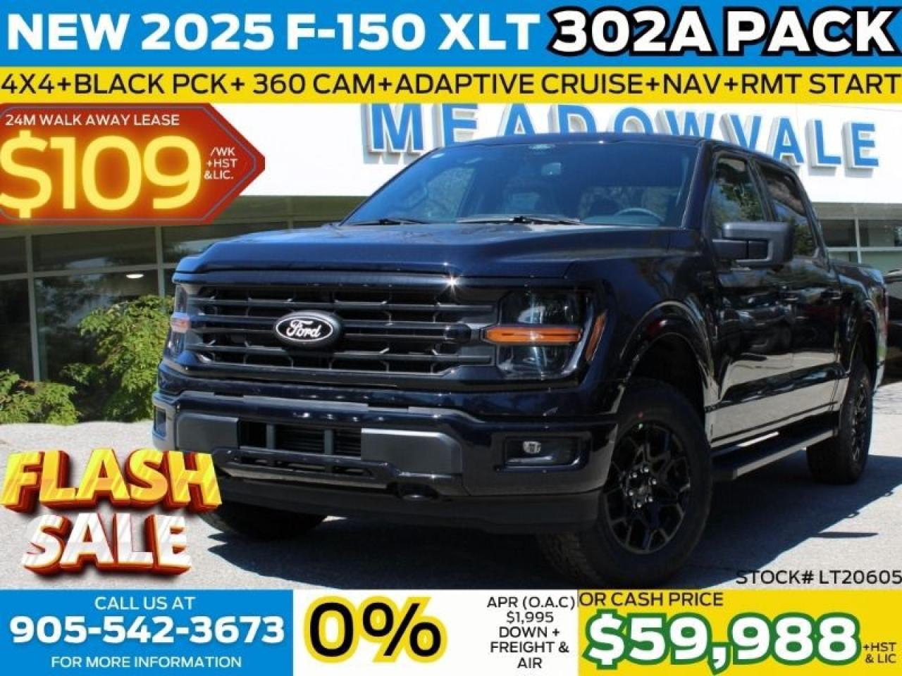 New 2025 Ford F-150 XLT for sale in Mississauga, ON