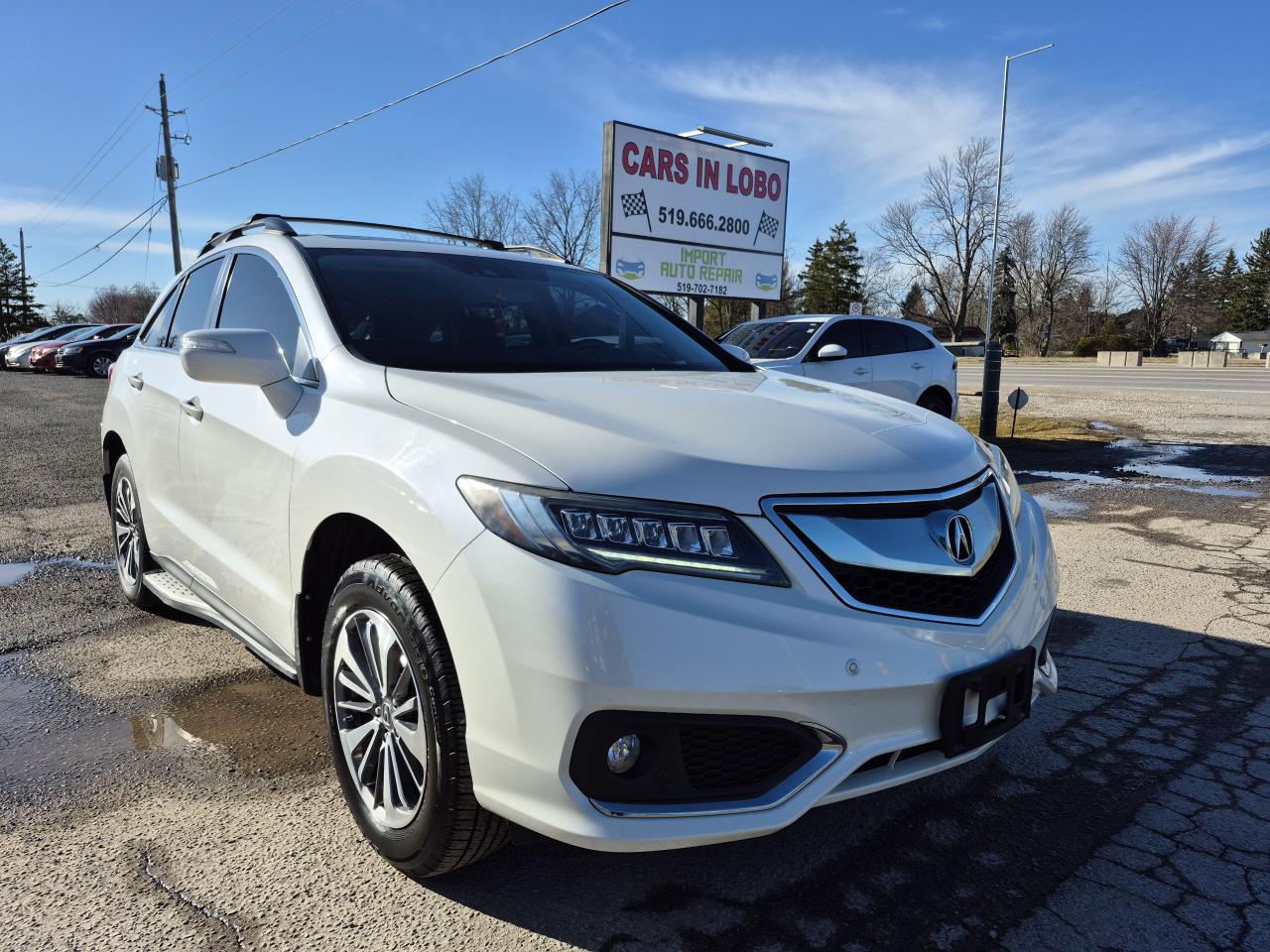 <p><span style=font-size: 14pt;><strong>2017 ACURA RDX ELITE PKG ! </strong></span></p><p> </p><p> </p><p><span style=font-size: 14pt;><strong>CARS IN LOBO LTD. (Buy - Sell - Trade - Finance) <br /></strong></span><span style=font-size: 14pt;><strong style=font-size: 18.6667px;>Office# - 519-666-2800<br /></strong></span><span style=font-size: 14pt;><strong>TEXT 24/7 - 226-289-5416</strong></span></p><p><span style=font-size: 12pt;>-> LOCATION <a title=Location  href=https://www.google.com/maps/place/Cars+In+Lobo+LTD/@42.9998602,-81.4226374,15z/data=!4m5!3m4!1s0x0:0xcf83df3ed2d67a4a!8m2!3d42.9998602!4d-81.4226374 target=_blank rel=noopener>6355 Egremont Dr N0L 1R0 - 6 KM from fanshawe park rd and hyde park rd in London ON</a><br />-> Quality pre owned local vehicles. CARFAX available for all vehicles <br />-> Certification is included in price unless stated AS IS or ask about our AS IS pricing<br />-> We offer Extended Warranty on our vehicles inquire for more Info<br /></span><span style=font-size: small;><span style=font-size: 12pt;>-> All Trade ins welcome (Vehicles,Watercraft, Motorcycles etc.)</span><br /><span style=font-size: 12pt;>-> Financing Available on qualifying vehicles <a title=FINANCING APP href=https://carsinlobo.ca/fast-loan-approvals/ target=_blank rel=noopener>APPLY NOW -> FINANCING APP</a></span><br /><span style=font-size: 12pt;>-> Register & license vehicle for you (Licensing Extra)</span><br /><span style=font-size: 12pt;>-> No hidden fees, Pressure free shopping & most competitive pricing</span></span></p><p><span style=font-size: small;><span style=font-size: 12pt;>MORE QUESTIONS? FEEL FREE TO CALL (519 666 2800)/TEXT </span></span><span style=font-size: 18.6667px;>226-289-5416</span><span style=font-size: small;><span style=font-size: 12pt;> </span></span><span style=font-size: 12pt;>/EMAIL (Sales@carsinlobo.ca)</span></p>