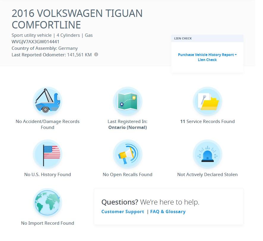 2016 Volkswagen Tiguan