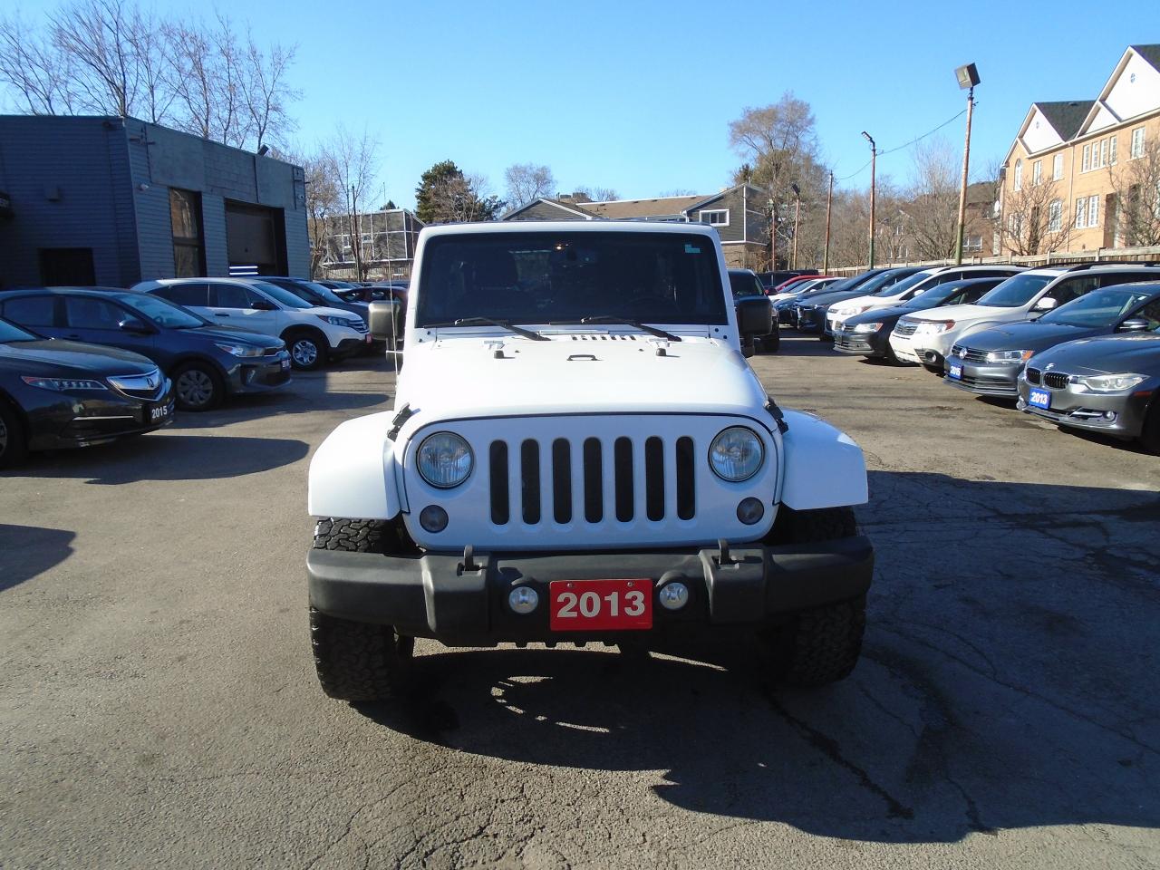 2013 Jeep Wrangler SAHARA/ 6SPD / SOFT TOP / UPGRADED WHEELS / CLEAN/ - Photo #2