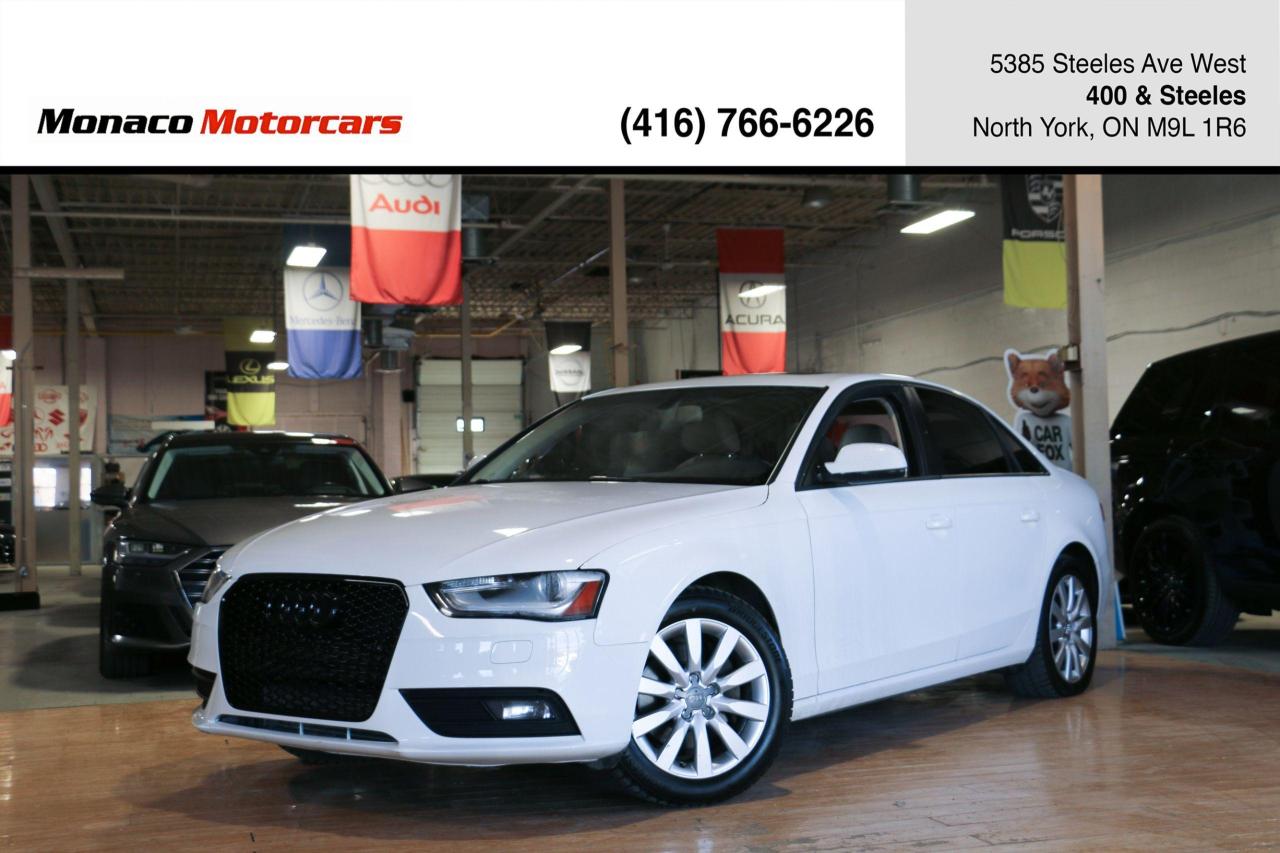 Used 2013 Audi A4 AWD - CLEAN CARFAX|SUNROOF|HEATED SEATS for sale in North York, ON