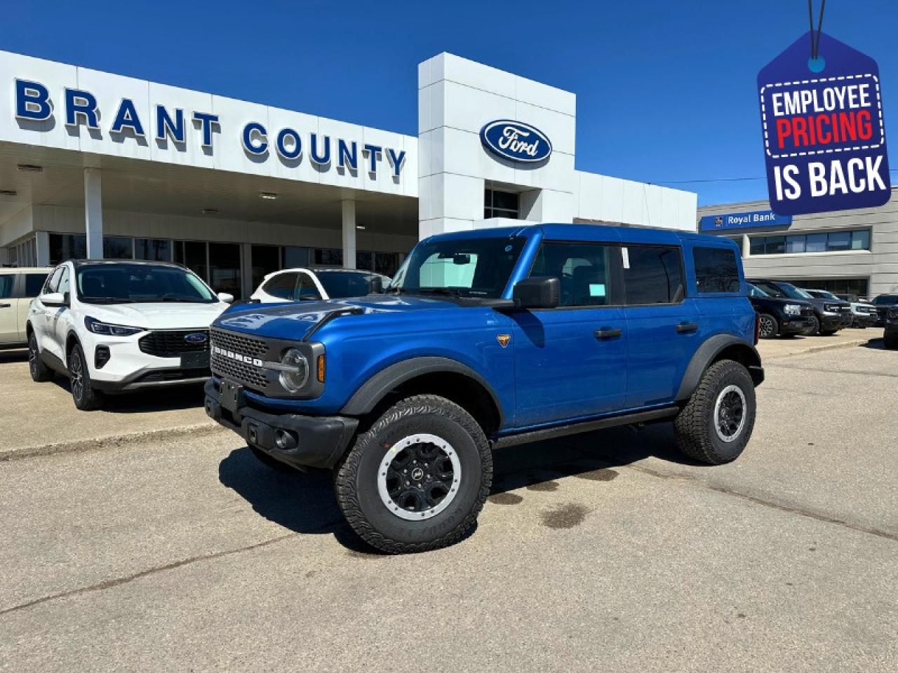 New 2025 Ford Bronco Badlands for sale in Brantford, ON
