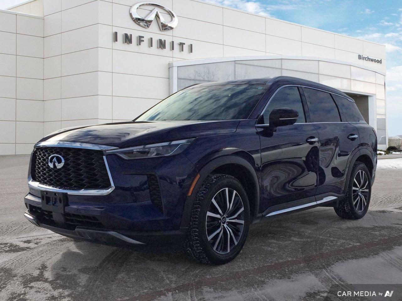 Used 2023 Infiniti QX60 Sensory 5.99% Rates O.A.C. | Accident Free | One Owner | Low KM's for sale in Winnipeg, MB