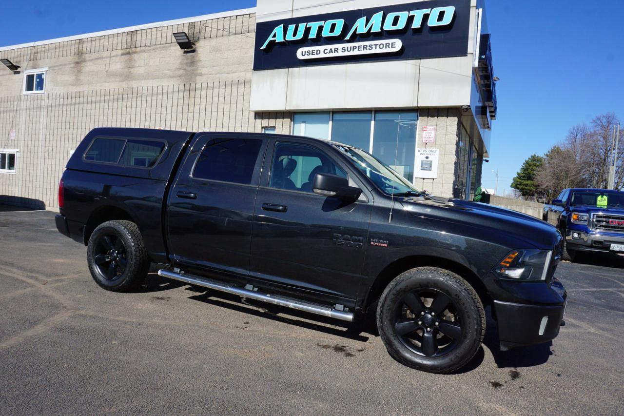 Used 2018 RAM 1500 5.7L V8 SLT-BIG HORN HEMI CREW 4WD HEATED SEAT & STEERING RUNNING BOARDS BLUETOOTH for sale in Burlington, ON