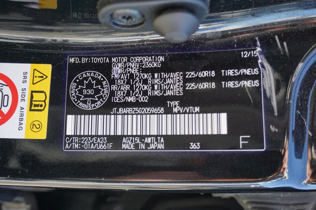 2016 Lexus NX 200t PREMIUM AWD CERTIFIED *FREE ACCIDENT* CAMERA COOL/HEAT LEATHER SEAT SUNROOF BLUETOOTH - Photo #43