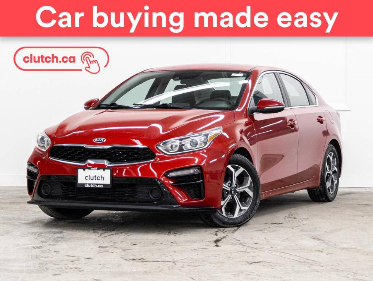 Used 2020 Kia Forte EX w/ Apple CarPlay & Android Auto, Rearview Cam, Wireless Charging for sale in Toronto, ON