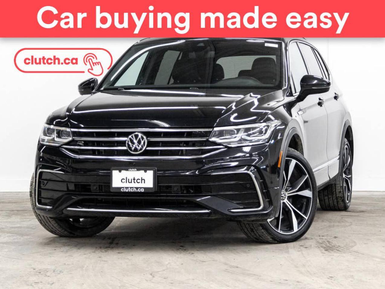 Used 2022 Volkswagen Tiguan Highline R-Line w/ Backup Cam, Nav, Apple CarPlay for sale in Toronto, ON