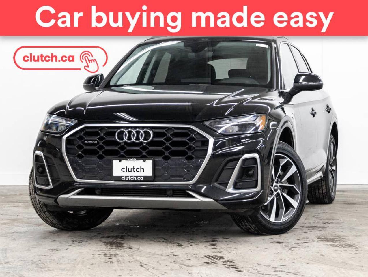 Used 2021 Audi Q5 45 Progressiv AWD w/ Apple CarPlay & Android Auto, Rearview Cam, Nav for sale in Toronto, ON