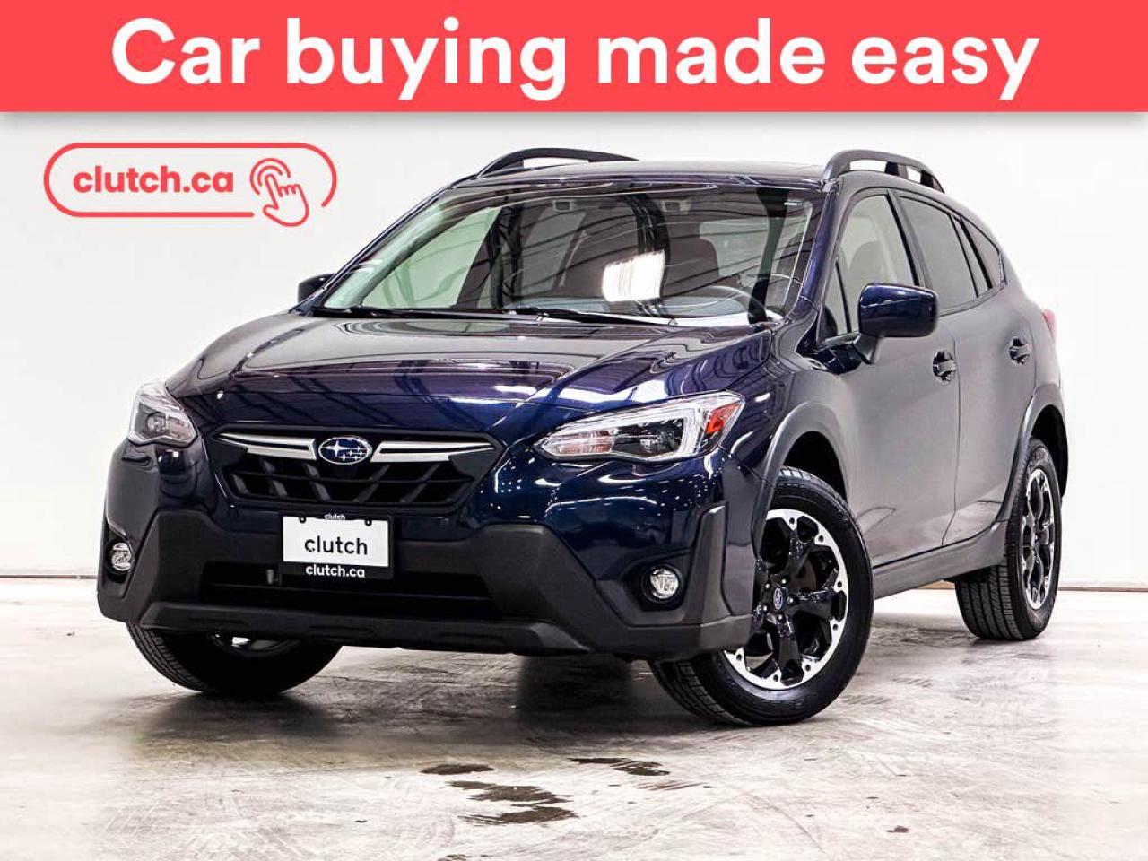 Used 2021 Subaru XV Crosstrek Sport AWD w/ EyeSight Pkg. w/ Apple CarPlay, Heated Front Seats, Rearview Cam for sale in Toronto, ON