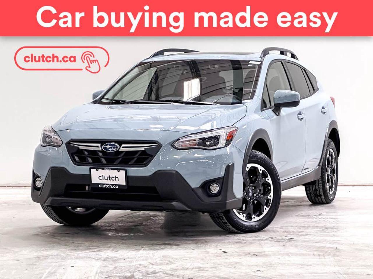 Used 2023 Subaru XV Crosstrek Sport AWD w/ Eyesight Pkg  w/ Apple CarPlay, Heated Front Seats, Rearview Cam for sale in Toronto, ON