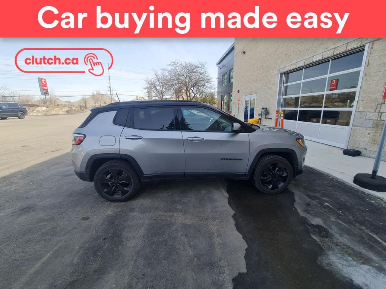 Used 2021 Jeep Compass Altitude 4x4 w/ Apple CarPlay, Heated Front Seats, Rearview Cam for sale in Toronto, ON