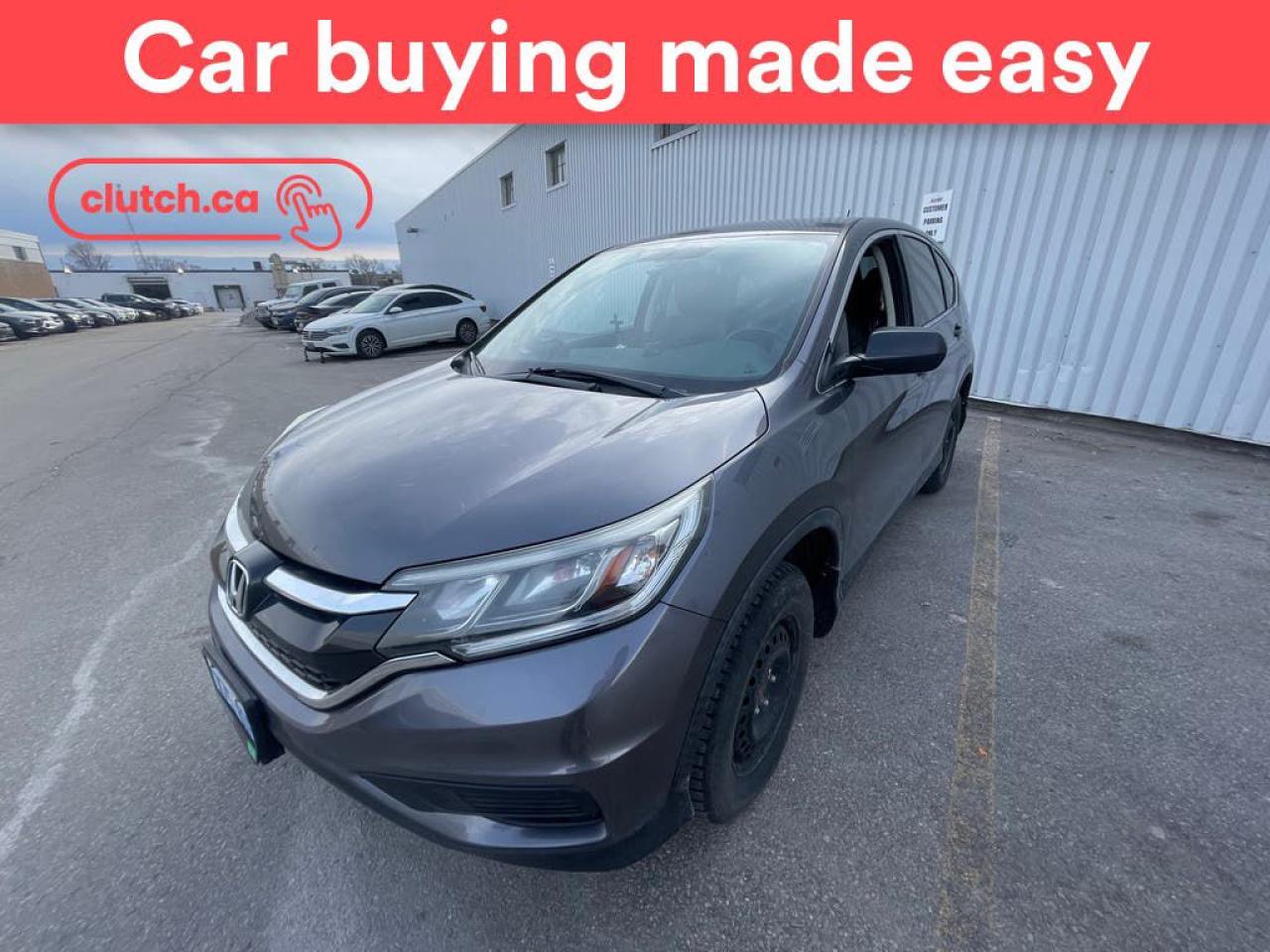 Used 2016 Honda CR-V LX AWD w/ Heated Front Seats, Rearview Camera, Cruise Control for sale in Toronto, ON