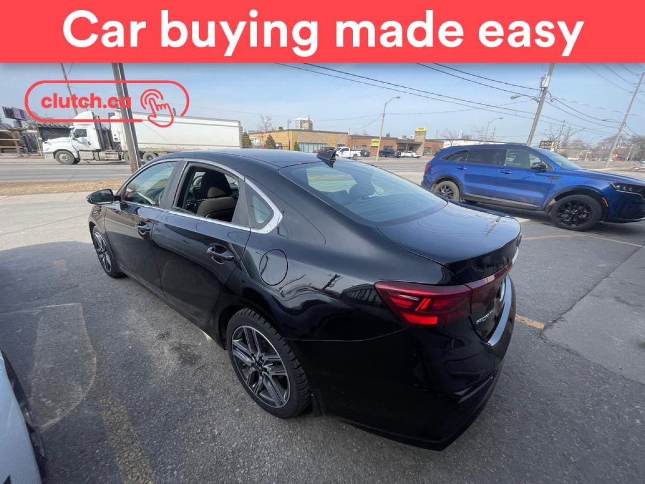 Used 2019 Kia Forte EX+ w/ Apple CarPlay & Android Auto, Rearview Cam, Power Moonroof for sale in Toronto, ON