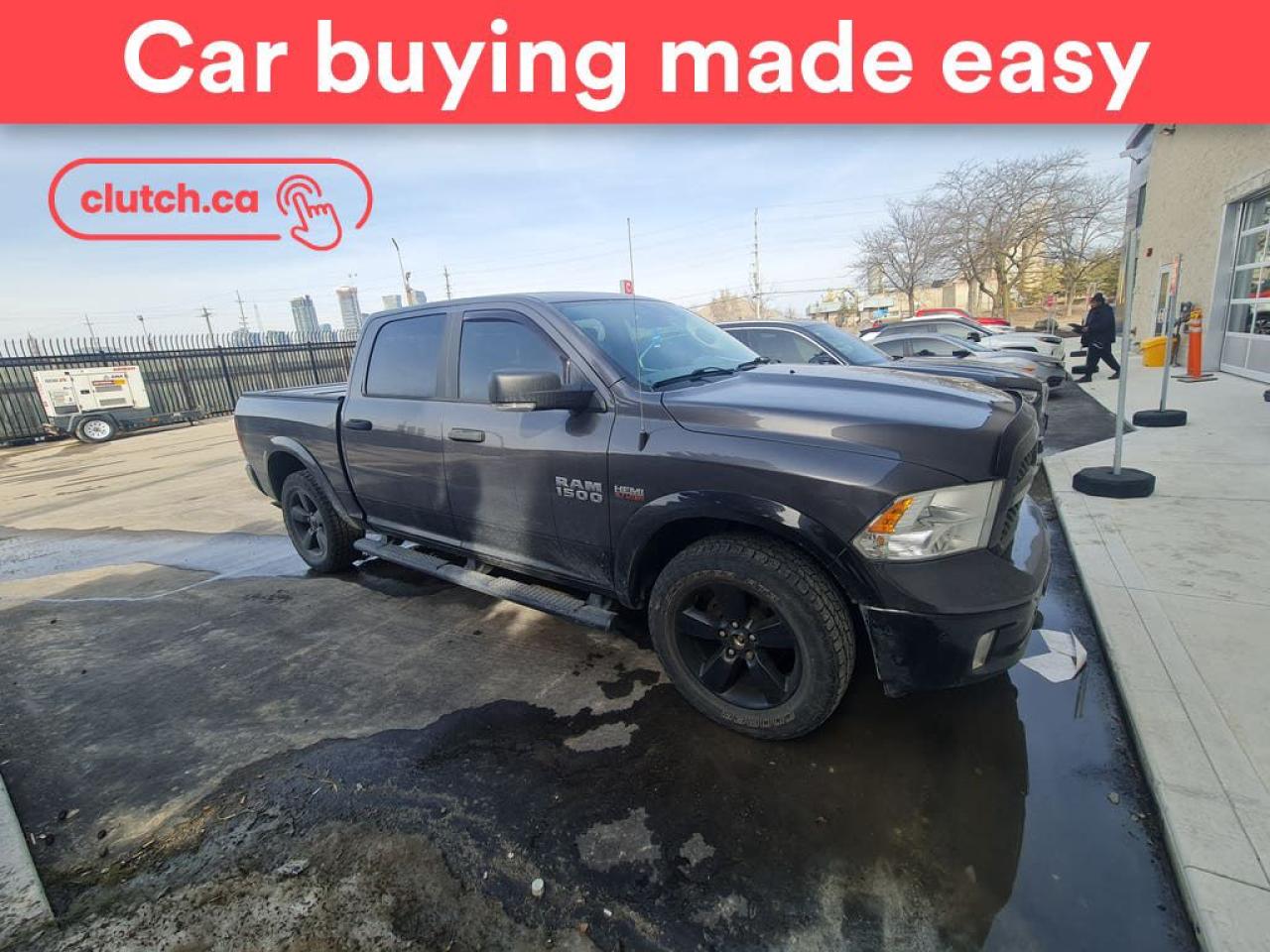 Used 2018 RAM 1500 Outdoorsman Crew Cab 4X4 w/ Apple CarPlay, Heated Front Seats, Rearview Cam for sale in Toronto, ON