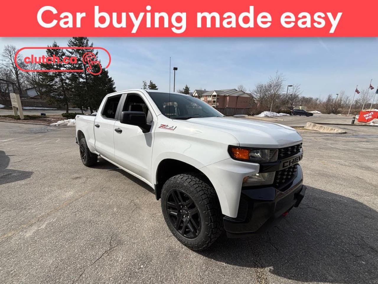 Used 2021 Chevrolet Silverado 1500 Custom Trail Boss w/ Apple CarPlay & Android Auto, Rearview Cam, Cruise Control for sale in Toronto, ON