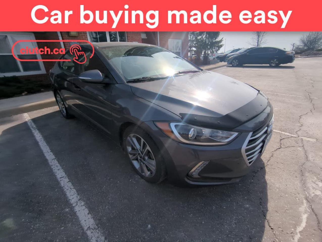 Used 2017 Hyundai Elantra GLS w/ Android Auto, Heated Front Seats, Rearview Cam for sale in Toronto, ON