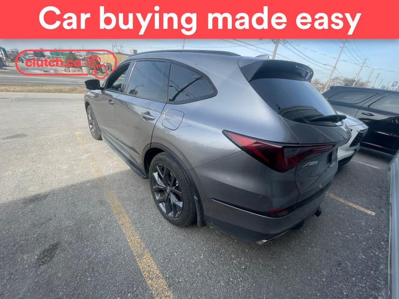 Used 2022 Acura MDX A-Spec AWD w/ Apple CarPlay & Android Auto, Rearview Cam, Panoramic Moonroof for sale in Toronto, ON