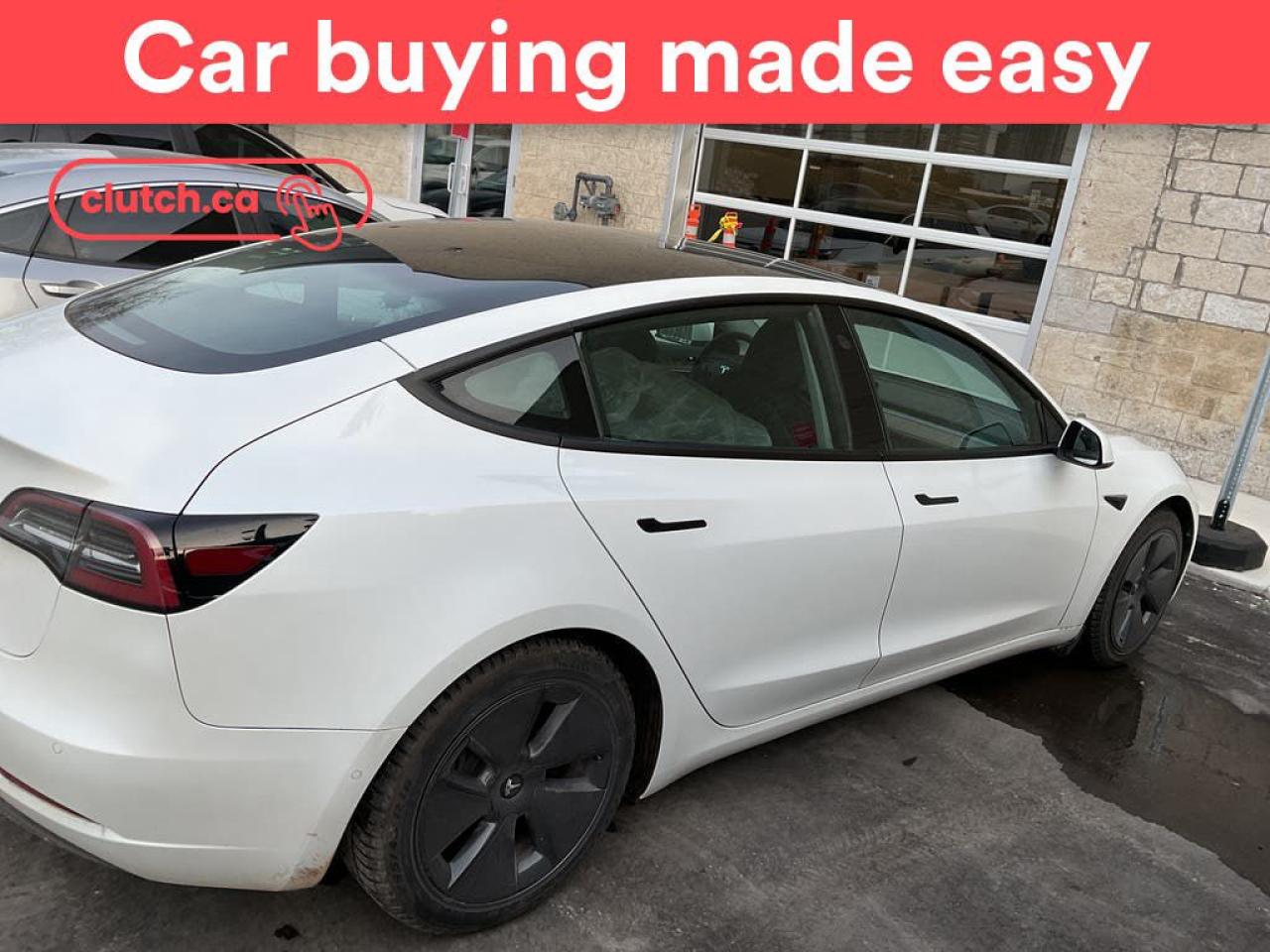 Used 2021 Tesla Model 3 Standard Range Plus w/ Nav, Heated Front Seats, Rearview Cam for sale in Toronto, ON