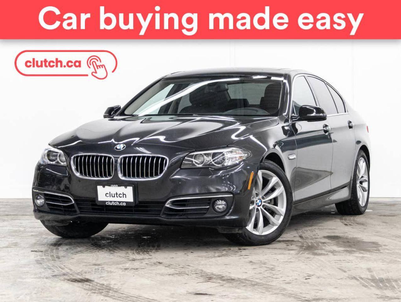 Used 2016 BMW 5 Series 528i xDrive AWD w/ Heated Front Seats, Sunroof, Nav for sale in Toronto, ON