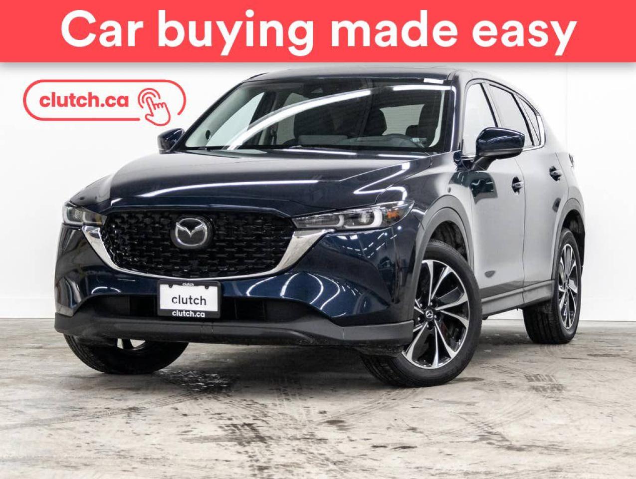 Used 2022 Mazda CX-5 GT AWD w/ Apple CarPlay & Android Auto, Power Moonroof, Rearview Cam for sale in Toronto, ON