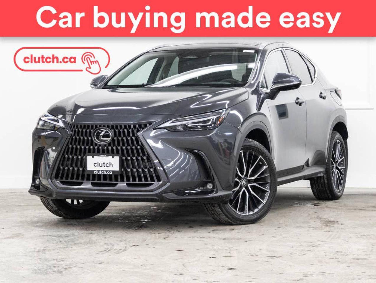 Used 2022 Lexus NX 350 AWD w/ Executive Pkg. w/ Apple CarPlay, Heated Front Seats, Rearview Cam for sale in Toronto, ON