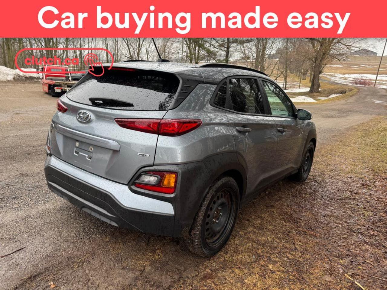 Used 2020 Hyundai KONA Luxury AWD w/ Apple CarPlay & Android Auto, Power Moonroof, Rearview Cam for sale in Toronto, ON