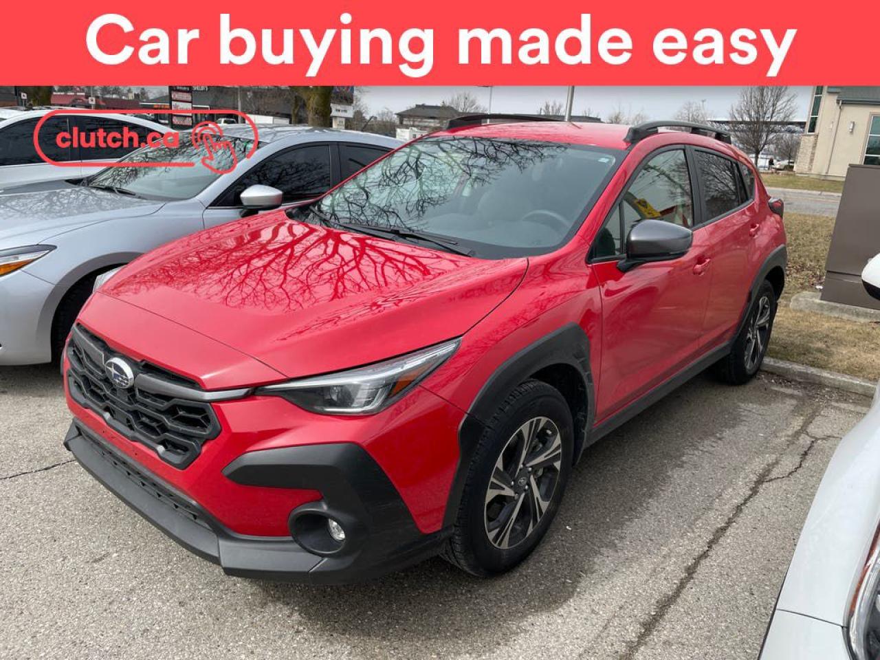 Used 2024 Subaru XV Crosstrek Touring AWD w/ Apple CarPlay, Heated Front Seats, Rearview Cam for sale in Toronto, ON