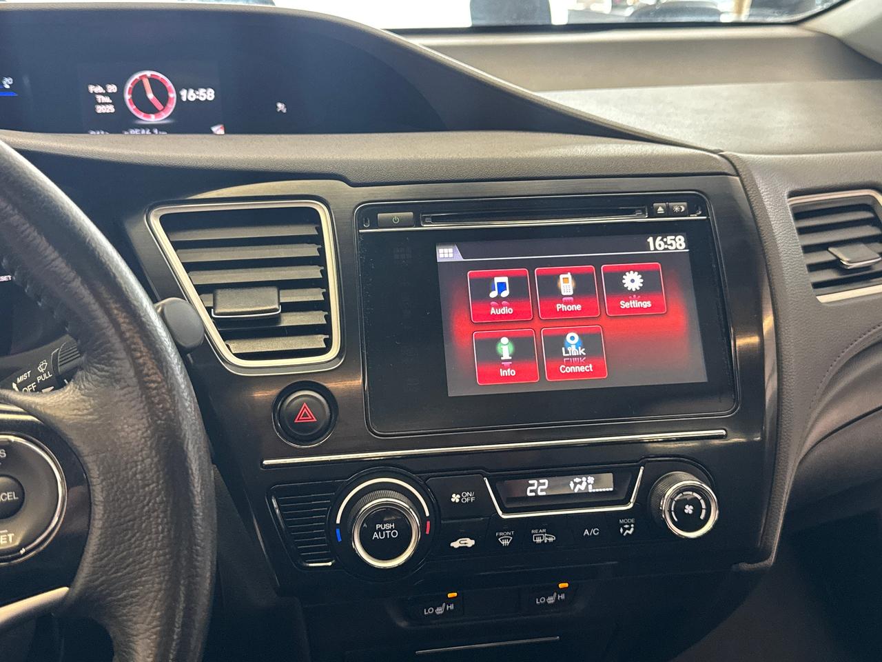 2015 Honda Civic EX+Roof+Camera+New Tires+Brakes+A/C+Cruise Photo