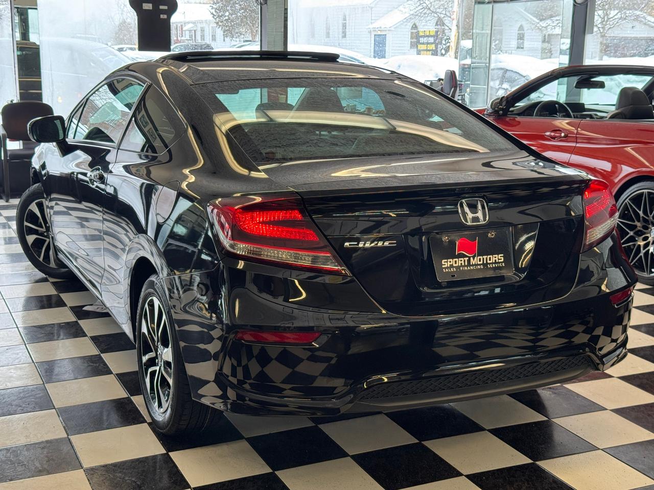 2015 Honda Civic EX+Roof+Camera+New Tires+Brakes+A/C+Cruise Photo
