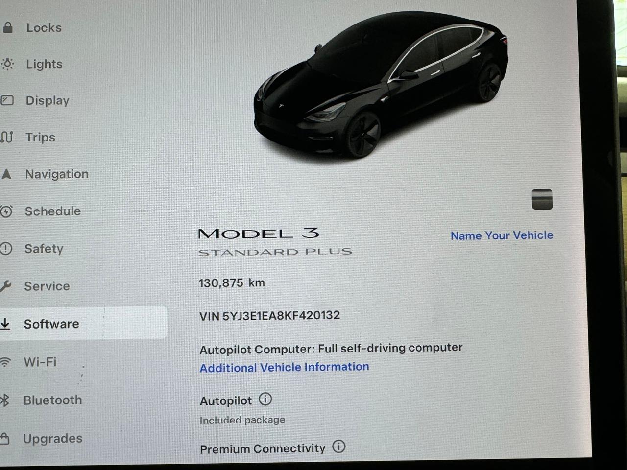 2019 Tesla Model 3 Standrad Range Plus+Auto Pilot+CLEAN CARFAX Photo