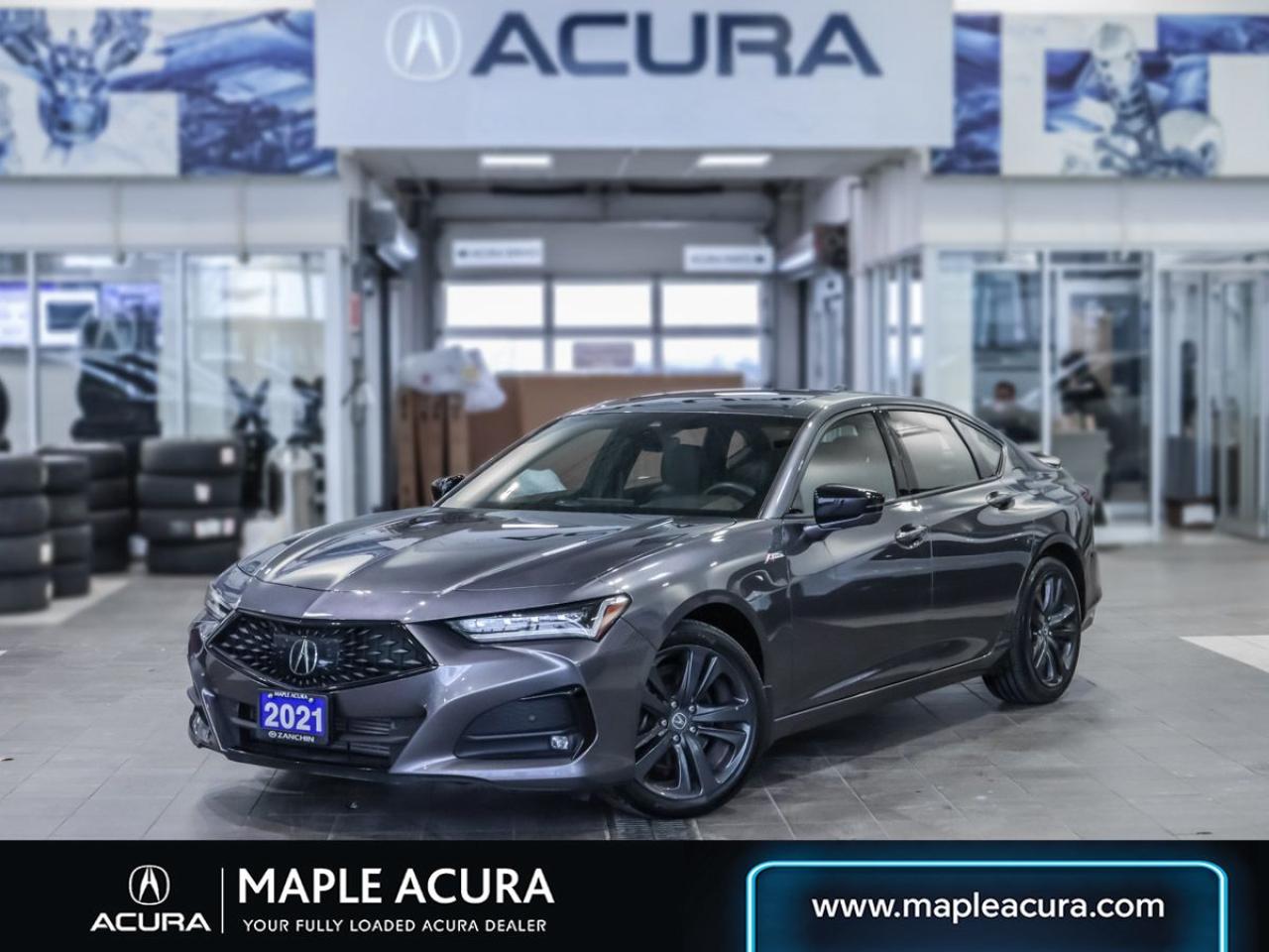 Used 2021 Acura TLX A-Spec | Bought here, Serviced Here | No Accidents for sale in Maple, ON