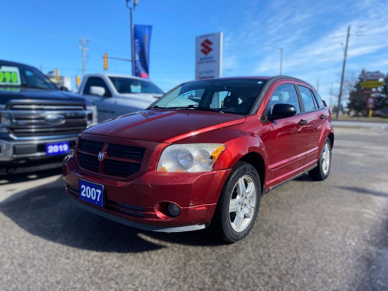 Used 2007 Dodge Caliber SXT ~Sunroof ~Alloy Wheels ~ONLY 135,000 KM for sale in Barrie, ON