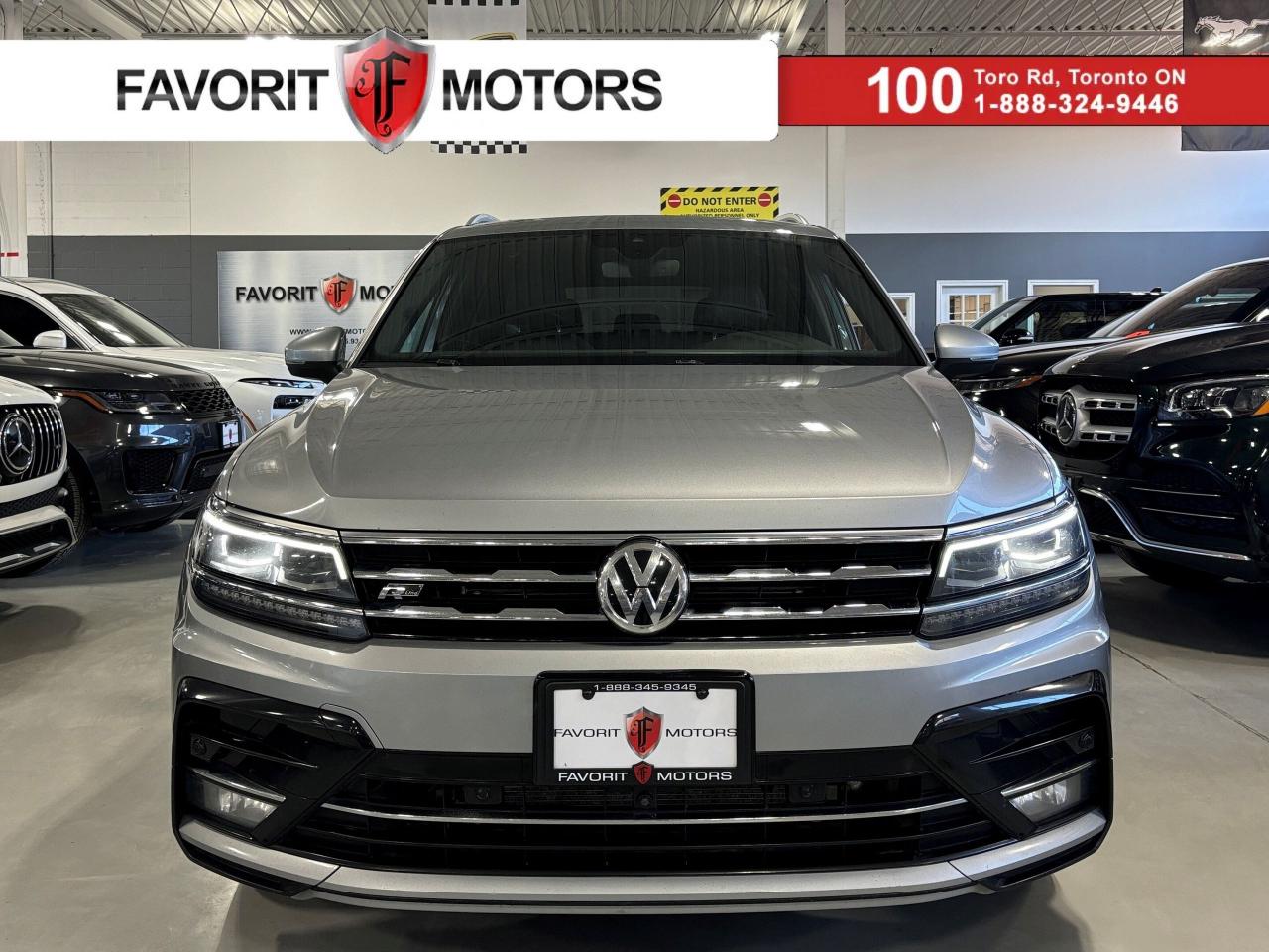 Used 2021 Volkswagen Tiguan R-LINE|4MOTION|NAV|FENDERAUDIO|PANOROOF|LEATHER|++ for sale in North York, ON