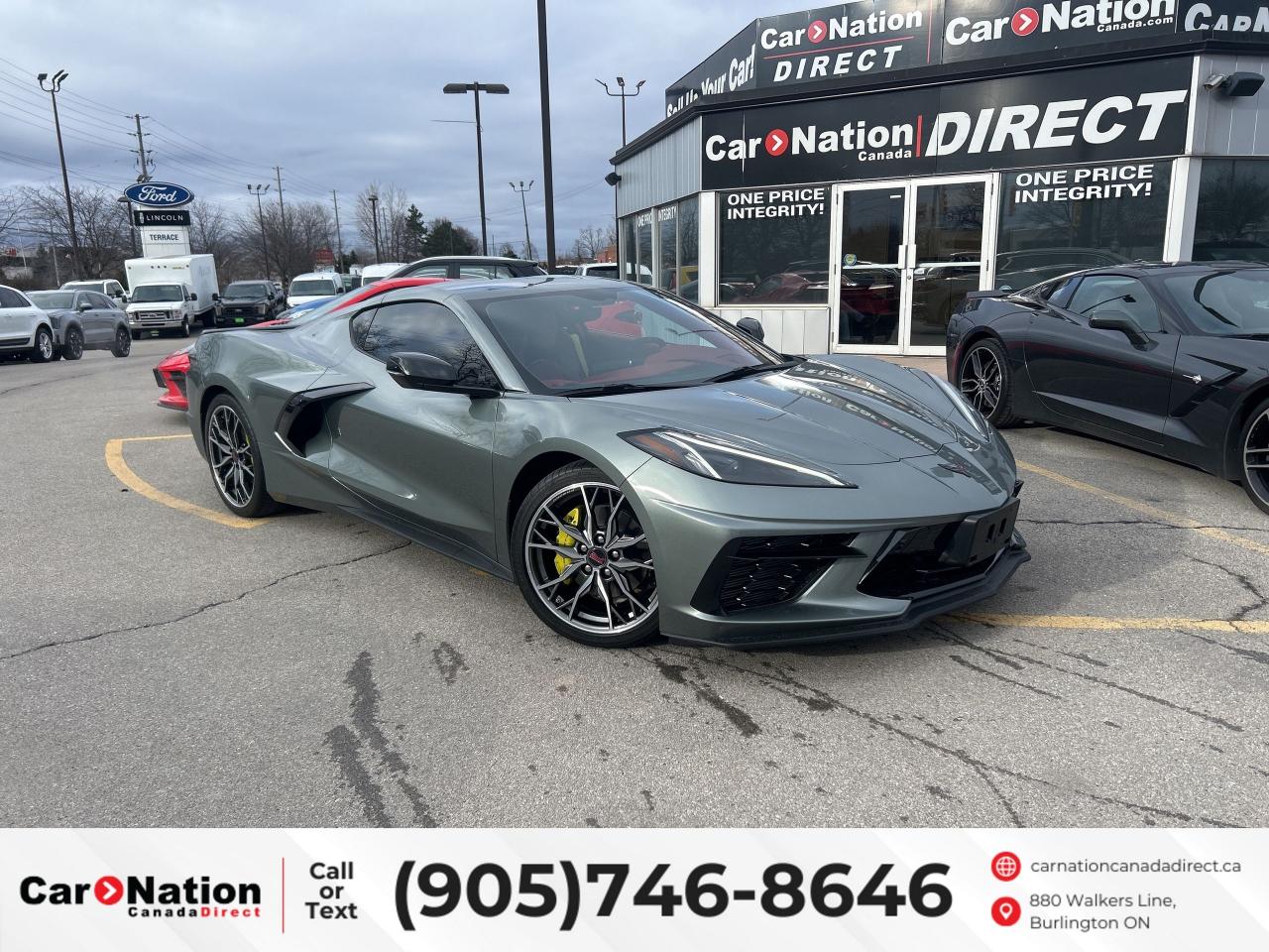 Used 2023 Chevrolet Corvette 3LT |STINGRAY R APP. PKG | MAG RIDE |PERF. EXHAUST for sale in Burlington, ON