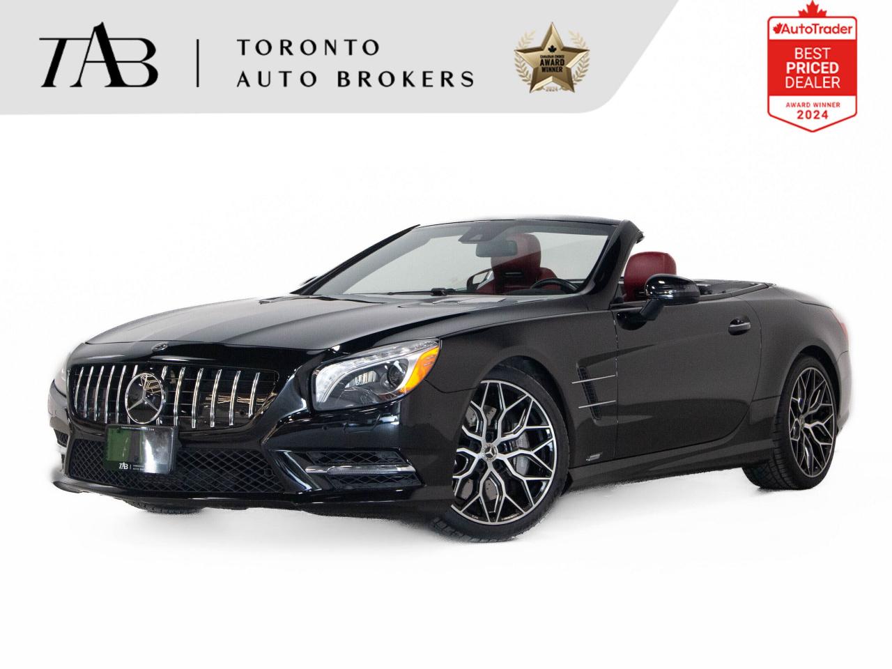 Used 2015 Mercedes-Benz SL-Class SL 550 | ROADSTER |AMG| RED INTERIOR | VOSSEN for sale in Vaughan, ON
