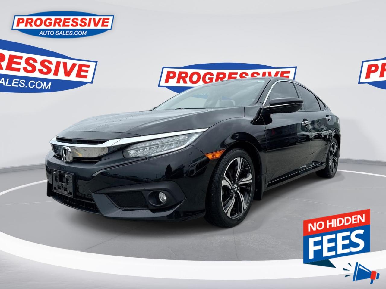Used 2018 Honda Civic Touring - Navigation -  Leather Seats for sale in Sarnia, ON
